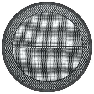 vidaXL Venkovn&iacute; koberec ARAKIL &scaron;ed&yacute; &Oslash; 120 cm PP