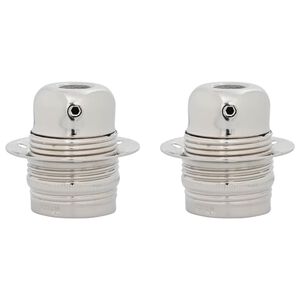 vidaXL Sv&iacute;tidla 2 ks Satin Nickel E27