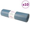 vidaXL Pytle na odpadky 100 ks modr&eacute; 240 l