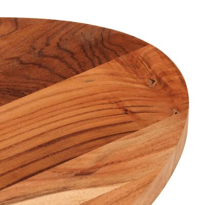vidaXL Stolní deska 110 x 40 x 3,8 cm oválná masivní akáciové dřevo