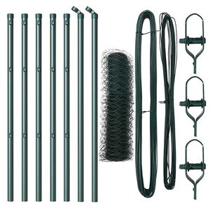 vidaXL Plotov&yacute; sloupek. Zelen&aacute;