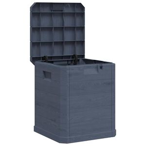 vidaXL Zahradn&iacute; &uacute;ložn&yacute; box 90 l antracitov&yacute;