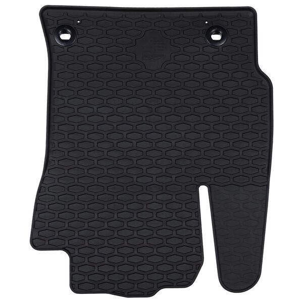 vidaXL Autokoberec 4 pcs Čern&aacute; Guma