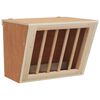 vidaXL Sen&iacute;k pro kr&aacute;l&iacute;ky 25 x 18,5 x 20,5 cm masivn&iacute; jedlov&eacute; dřevo
