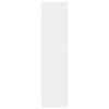 vidaXL Šatní skříň bílá 30 x 50 x 200 cm kompozitní dřevo