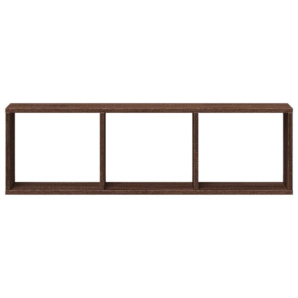 vidaXL N&aacute;stěnn&aacute; skř&iacute;ňka 100 x 16 x 30 cm hněd&yacute; dub kompozitn&iacute; dřevo