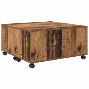 vidaXL Konferenčn&iacute; stolek Star&eacute; dřevo 75 x 75 x 38 cm kompozitn&iacute; dřevo