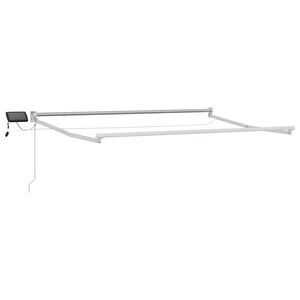 vidaXL Elektrick&yacute; skl&aacute;dac&iacute; r&aacute;m mark&yacute;zy B&iacute;l&yacute; 3 x 2 m Hlin&iacute;k