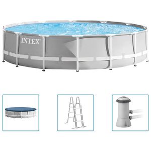 Intex R&aacute;mov&yacute; baz&eacute;n Prism Frame Premium 427 x 107 cm