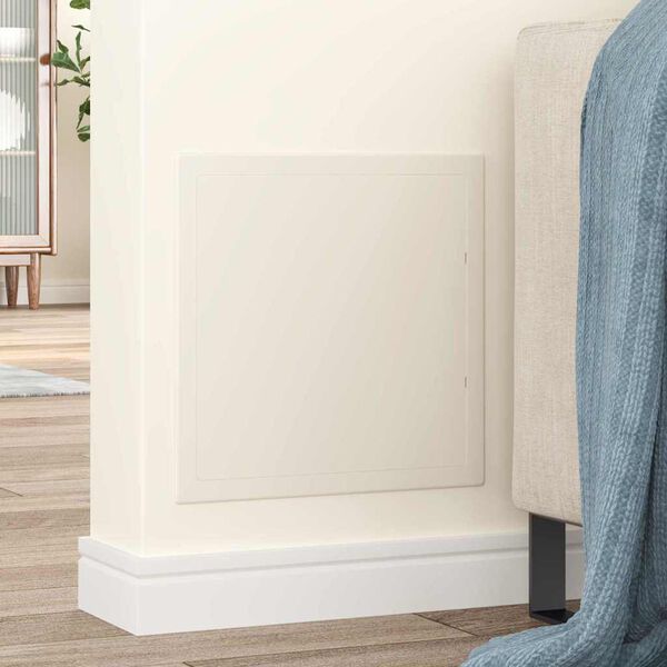 vidaXL Př&iacute;stupov&eacute; panely B&iacute;l&aacute; 30 x 30 cm ABS plast