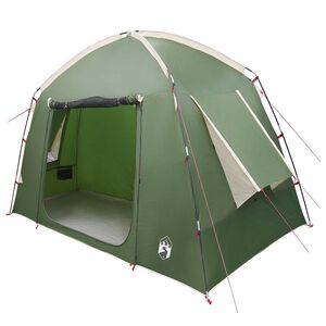 vidaXL Chata stan se střechou Zelen&aacute; 210 x 210 x 138 cm Polyester