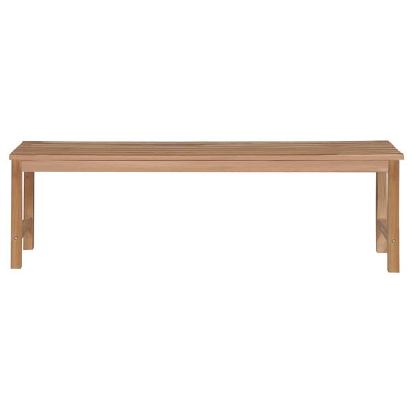 vidaXL Zahradn&iacute; lavice s &scaron;edou podu&scaron;kou 150 cm masivn&iacute; teak