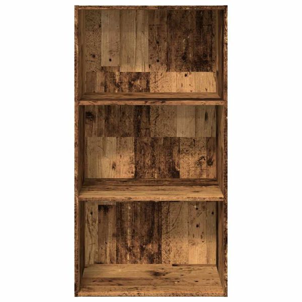 vidaXL Knihovna old wood 60 x 30 x 114 cm kompozitn&iacute; dřevo