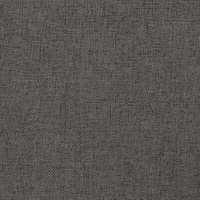 vidaXL 2místná rozkládací pohovka tmavě šedá textil