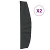 vidaXL Plachty na zahradn&iacute; slunečn&iacute;k 2 ks 265x50/70/40 cm 420D oxford