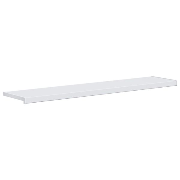 vidaXL Parapet okna B&iacute;l&aacute; 140 x 30 x 4,5 cm PVC
