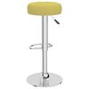 vidaXL Barové židle 2 ks zelené textil