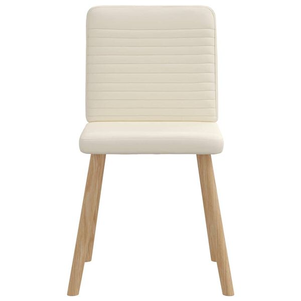 vidaXL Jídelní židle 2 ks len