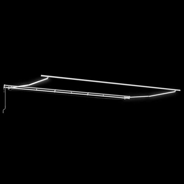 vidaXL Budsorovateln&eacute; zastře&scaron;en&iacute; Červen&aacute; 600 &times; 350 cm Polyester a kov