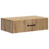 vidaXL N&aacute;stěnn&yacute; bočn&iacute; stůl 59 x 34,5 x 17 cm Kompozitn&iacute; dřevo