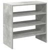 vidaXL Stohovateln&eacute; botn&iacute;ky 2 ks betonově &scaron;ed&aacute; 60x30x30,5 cm