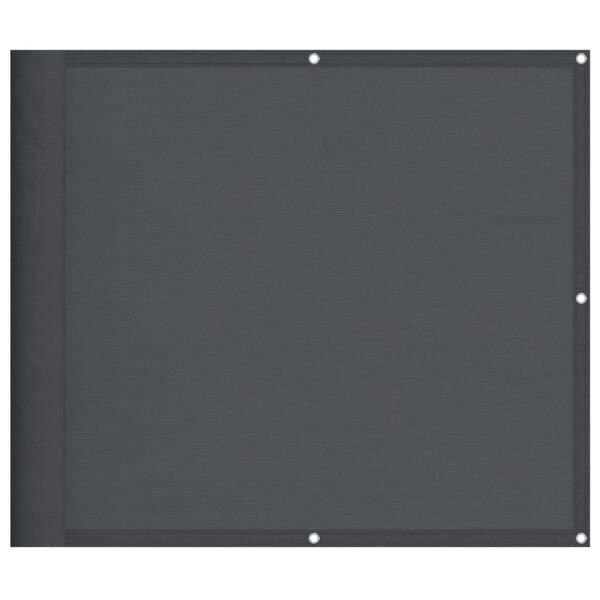 vidaXL Balkonov&aacute; z&aacute;stěna antracitov&aacute; 90x1000 cm 100% polyester oxford
