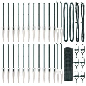 vidaXL Plotov&yacute; sloupek. Zelen&aacute;