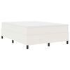 vidaXL Postel s boxspringem Kr&eacute;mov&aacute; a b&iacute;l&aacute; 140 x 190 cm