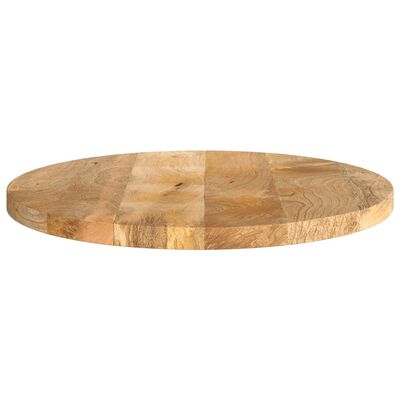 vidaXL Stolní deska Ø 50 x 2,5 cm kulatá masivní mangovníkové dřevo