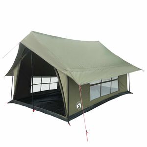 vidaXL Chata stan Arm&aacute;dně zelen&aacute; 340 x 246 x 210 cm Polybavlna