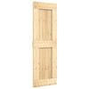 vidaXL Dveře NARVIK 70 x 210 cm Masivn&iacute; borov&eacute; dřevo (neupraven&eacute;)