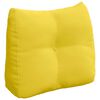 vidaXL Pol&scaron;t&aacute;ř na z&aacute;da Světl&aacute; žlut&aacute; 60 x 24 x 50 cm textil