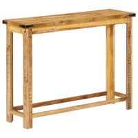 vidaXL Konzolový stolek 100 x 30 x 75 cm masivní mangovníkové dřevo