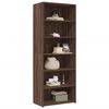 vidaXL Skříň highboard hnědý dub 70 x 41 x 185 cm kompozitní dřevo