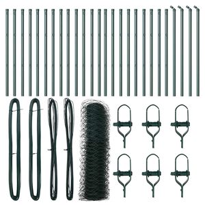 vidaXL Plotov&yacute; sloupek. Zelen&aacute;