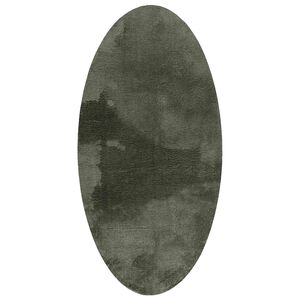 vidaXL Koberec HUARTE Lesn&iacute; zelen&aacute; 100 x 200 cm 100% polyester