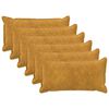vidaXL Povlak na pol&scaron;t&aacute;ř 6 ks HOUTEN Žlut&aacute; 40 x 70 cm