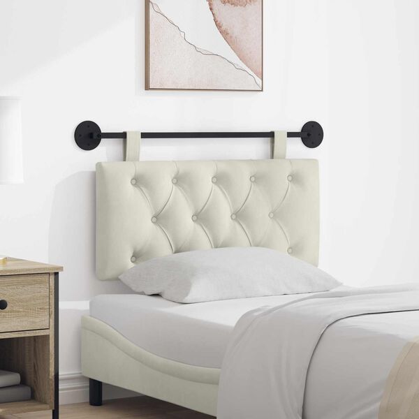 vidaXL Z&aacute;věsn&aacute; čeln&iacute; deska N&aacute;stěnn&yacute; Kr&eacute;mov&aacute; 100 x 55 x 7 cm samet