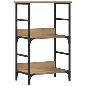 vidaXL Knihovna dub artisan 50 x 33 x 82 cm kompozitn&iacute; dřevo