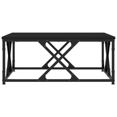 vidaXL Konferenční stolek černý 70 x 70 x 30 cm kompozitní dřevo
