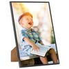 vidaXL Fotor&aacute;mečky kol&aacute;ž 3 ks na stůl čern&eacute; 18 x 24 cm MDF