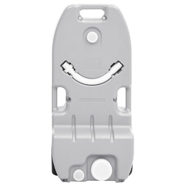 vidaXL N&aacute;drž na vodu na kolečk&aacute;ch pro kempov&aacute;n&iacute; 25 l &scaron;ed&aacute;