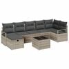 vidaXL Set pohovek 4 ks polyratan