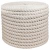 vidaXL Jutov&eacute; lano 24 mm B&iacute;l&aacute; 100% jute Tossa