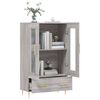 vidaXL Skř&iacute;ň highboard &scaron;ed&aacute; sonoma 69,5 x 31 x 115 cm kompozitn&iacute; dřevo