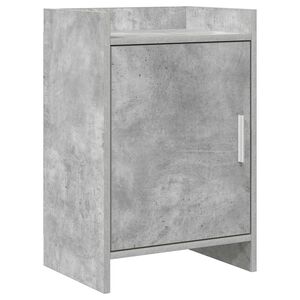 vidaXL Nočn&iacute; stolky Betonově &scaron;ed&aacute; 40 x 30 x 60 cm Kompozitn&iacute; dřevo