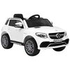 vidaXL Dětsk&eacute; aut&iacute;čko Mercedes Benz GLE63 plastov&eacute; b&iacute;l&eacute;
