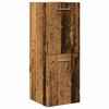 vidaXL Koupelnov&aacute; z&aacute;věsn&aacute; skř&iacute;ňka old wood 30 x 30 x 80 cm kompozit