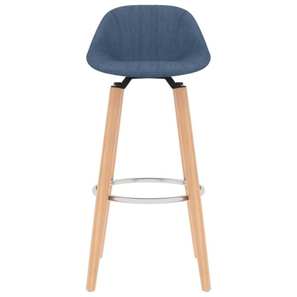 vidaXL Barov&eacute; židle 2 ks modr&eacute; textil