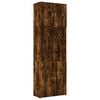 vidaXL Skř&iacute;ň highboard kouřov&yacute; dub 80 x 42,5 x 249 cm kompozitn&iacute; dřevo